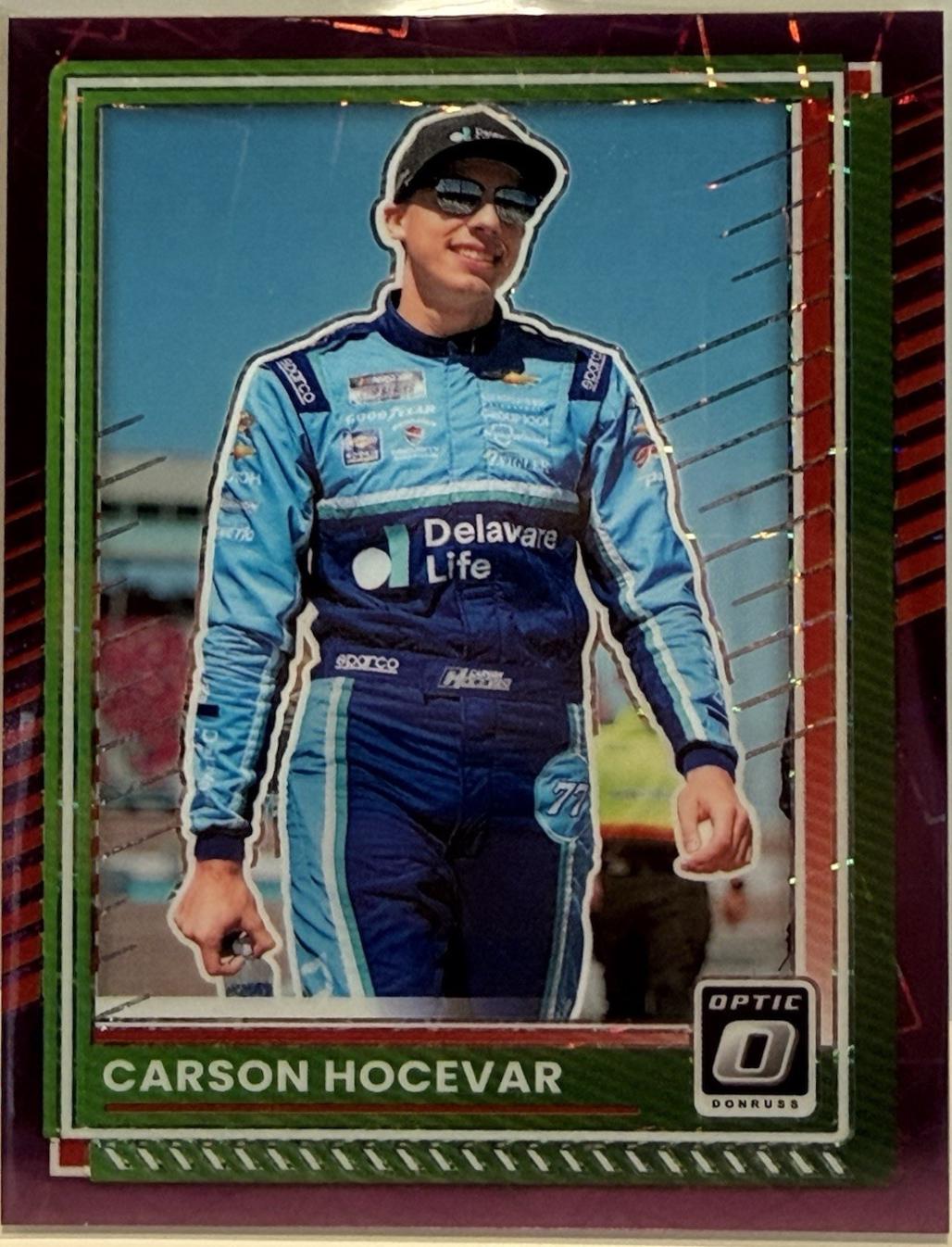 Carson Hocevar [Optic Purple Velocity] #57