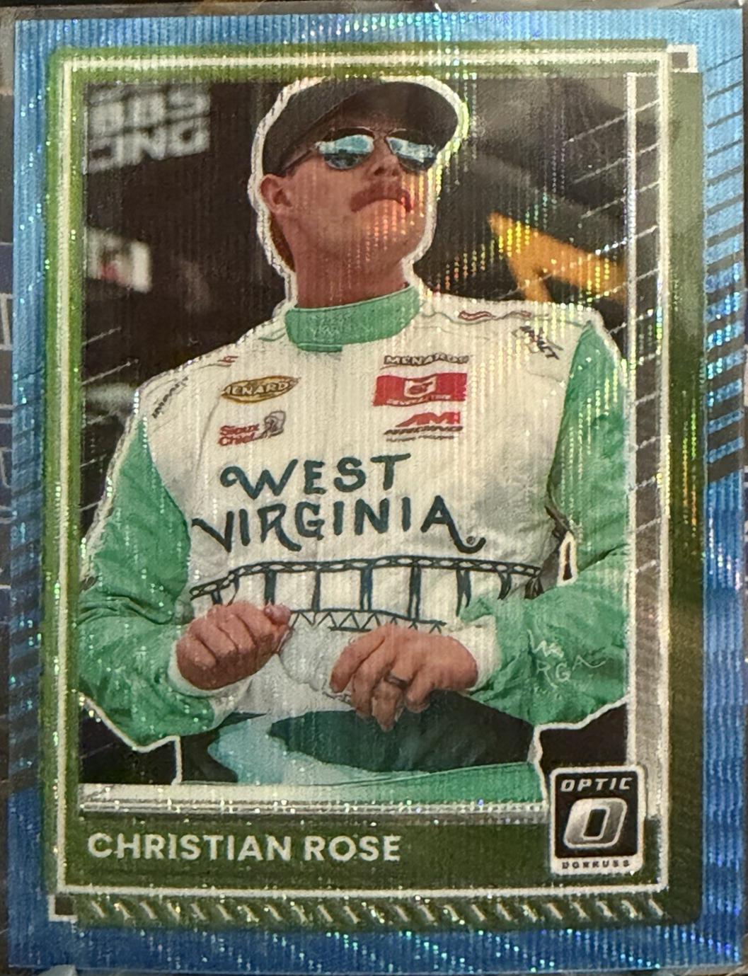 Christian Rose [Optic Carolina Blue Wave] #30