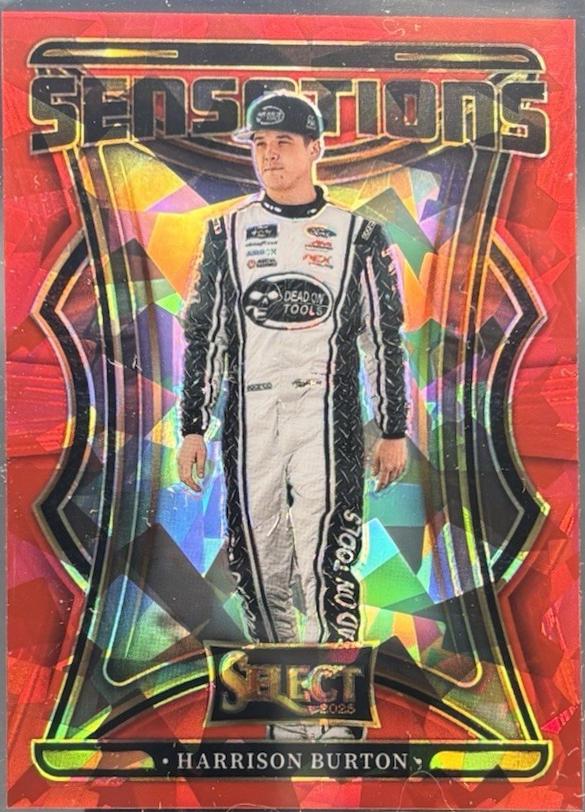 Harrison Burton [Red Ice Prizm] #15
