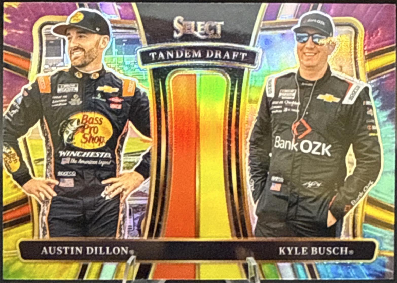 Austin Dillon / Kyle Busch [Tie-Dye Prizm] #8