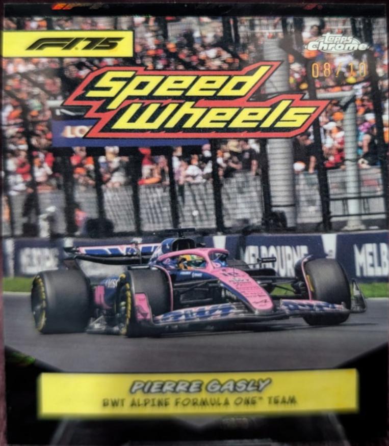 Pierre Gasly [Black Refractor] #75-ALP