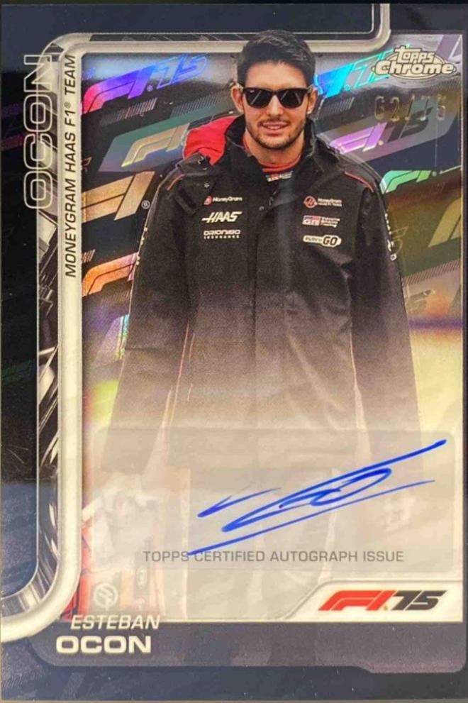 Esteban Ocon [75th Anniversary Refractor] #CAC-OCO