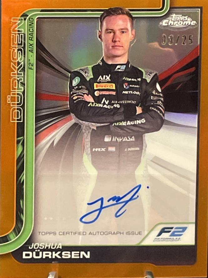 Joshua Durksen [Orange Refractor] #CAC-DUR