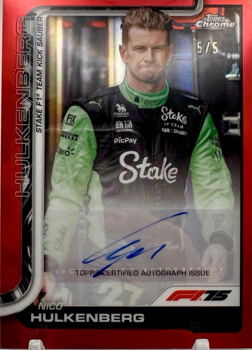 Nico Hulkenberg [Red Refractor] #CAC-HUL