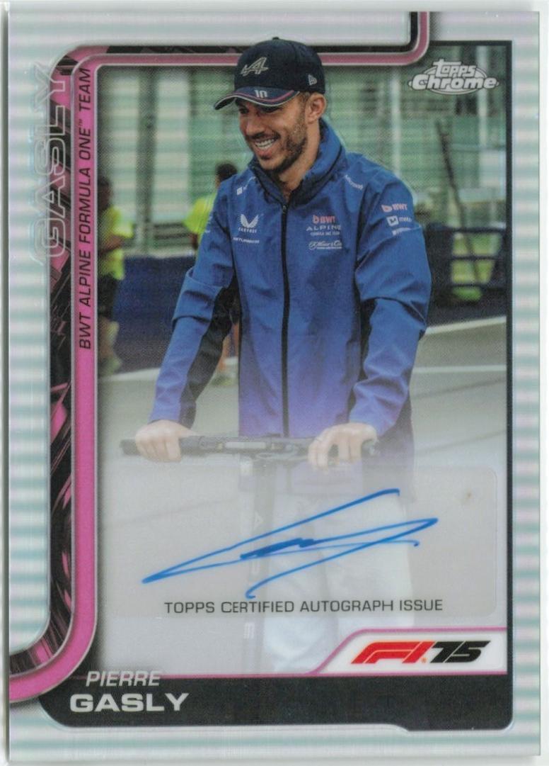 Pierre Gasly [RayWave Refractor] #CAC-GAS