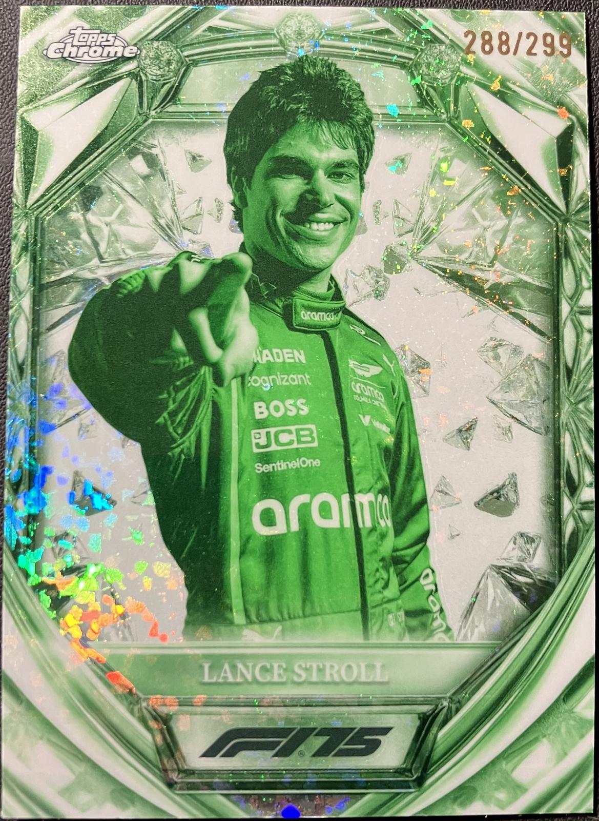 Lance Stroll [Night Vision Mini-Diamond Refractor] #D75-10