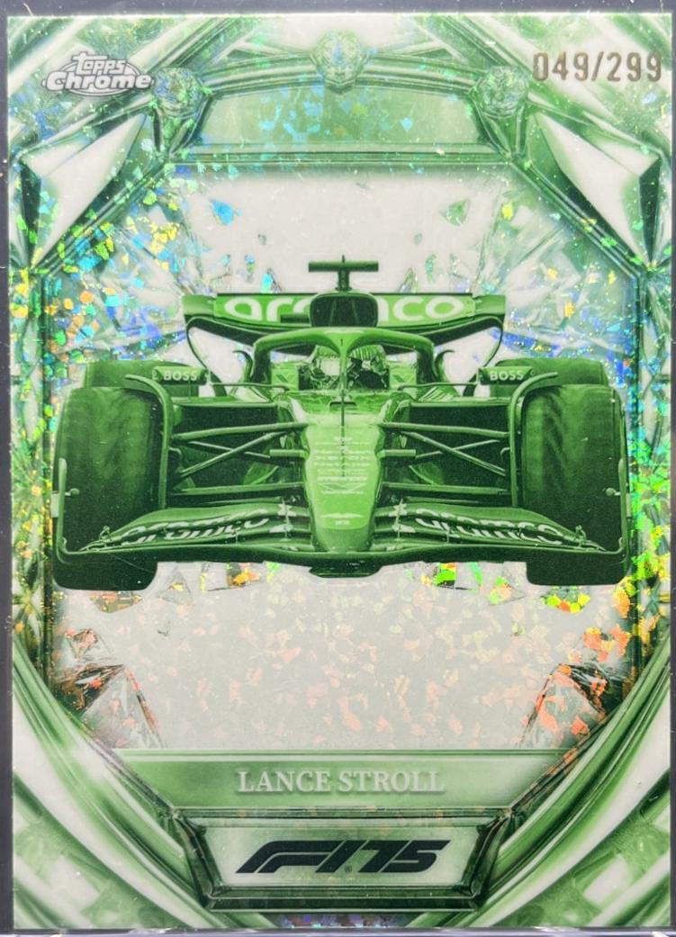 Lance Stroll [Night Vision Mini-Diamond Refractor] #D75-30