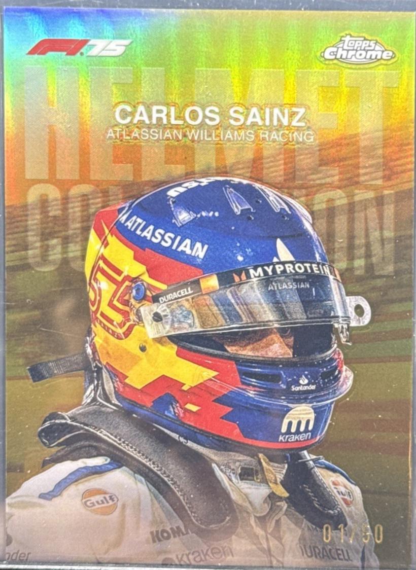 Carlos Sainz [Gold Refractor] #HC-7