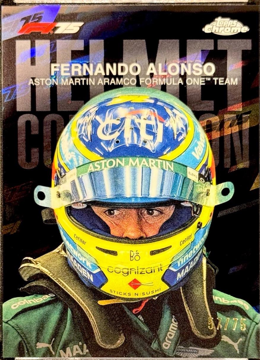 Fernando Alonso [Black Refractor] #HC-6