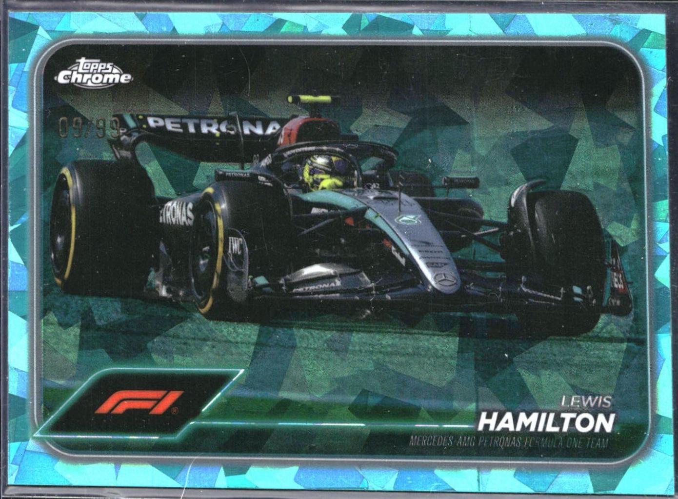 Lewis Hamilton [Aqua Sapphire] #78