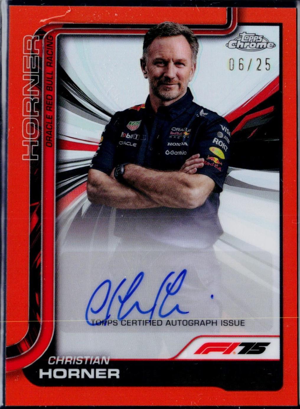 Christian Horner [Orange RayWave] #CAC-HOR