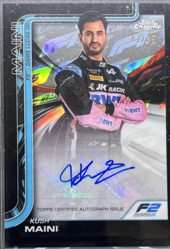 Kush Maini [75th Anniversary Refractor] #CAC-MAI