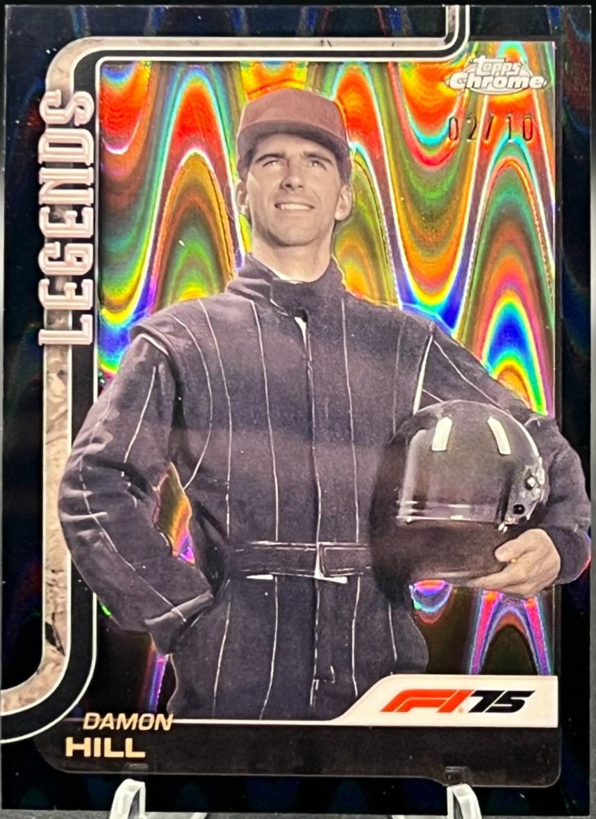 Damon Hill [Black RayWave Refractor] #150