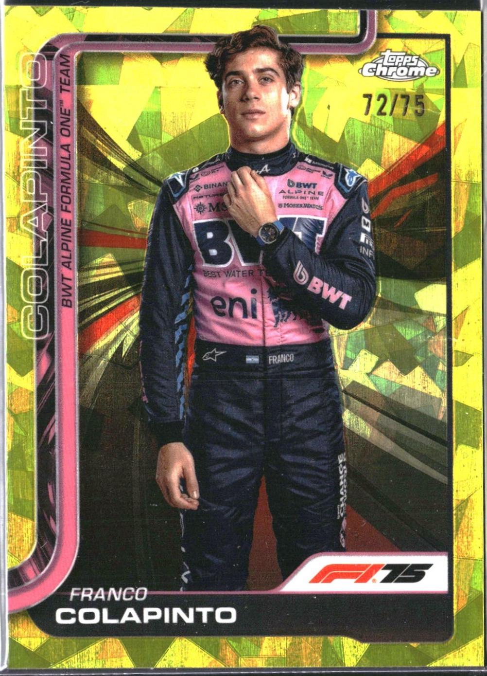 Franco Colapinto [Yellow] #15