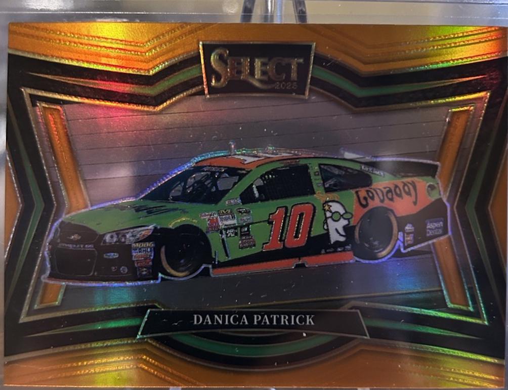 Danica Patrick [Orange Prizm] #163