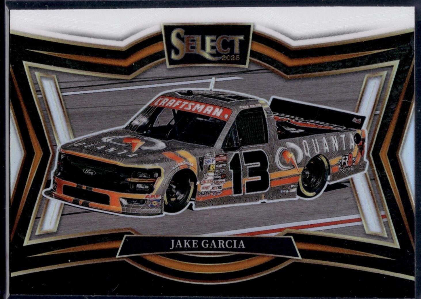 Jake Garcia [Black White Prizm] #132