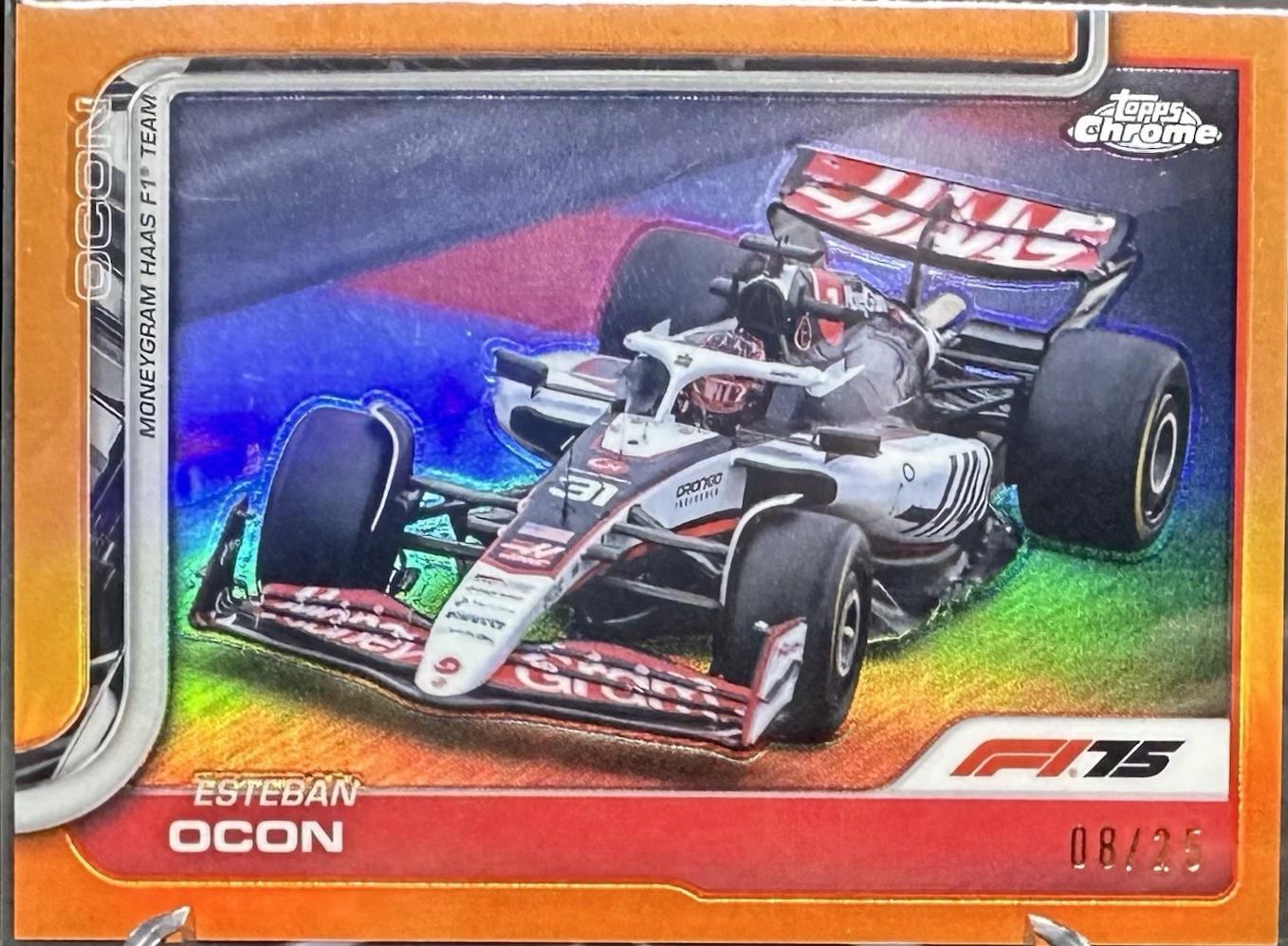 Esteban Ocon [Orange Refractor] #85