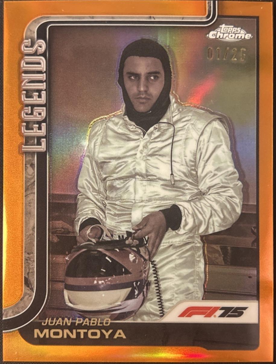 Juan Pablo Montoya [Orange Refractor] #156
