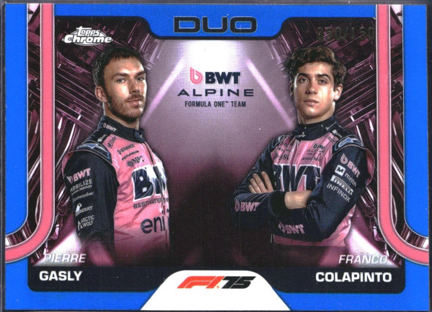 Pierre Gasly / Franco Colapinto [Blue Refractor] #171