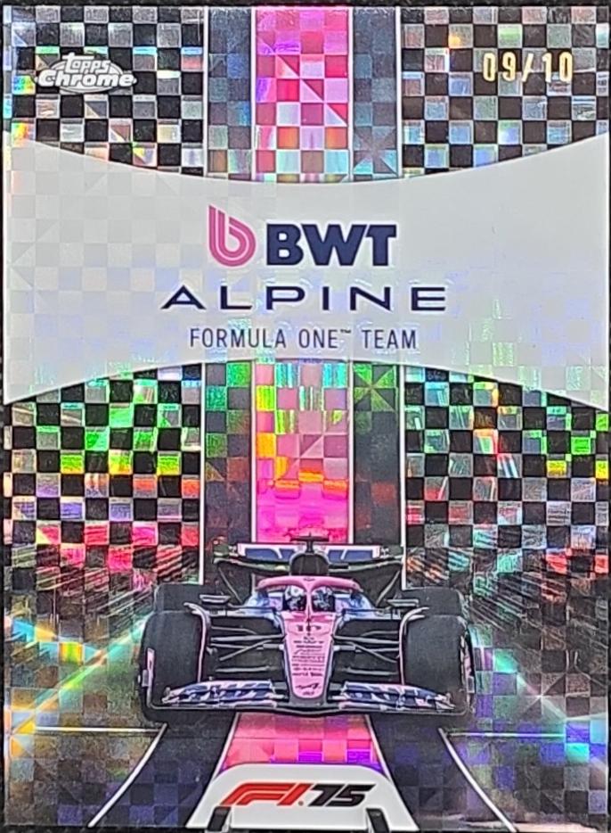 BWT Alpine F1 Team [Black Refractor] #181