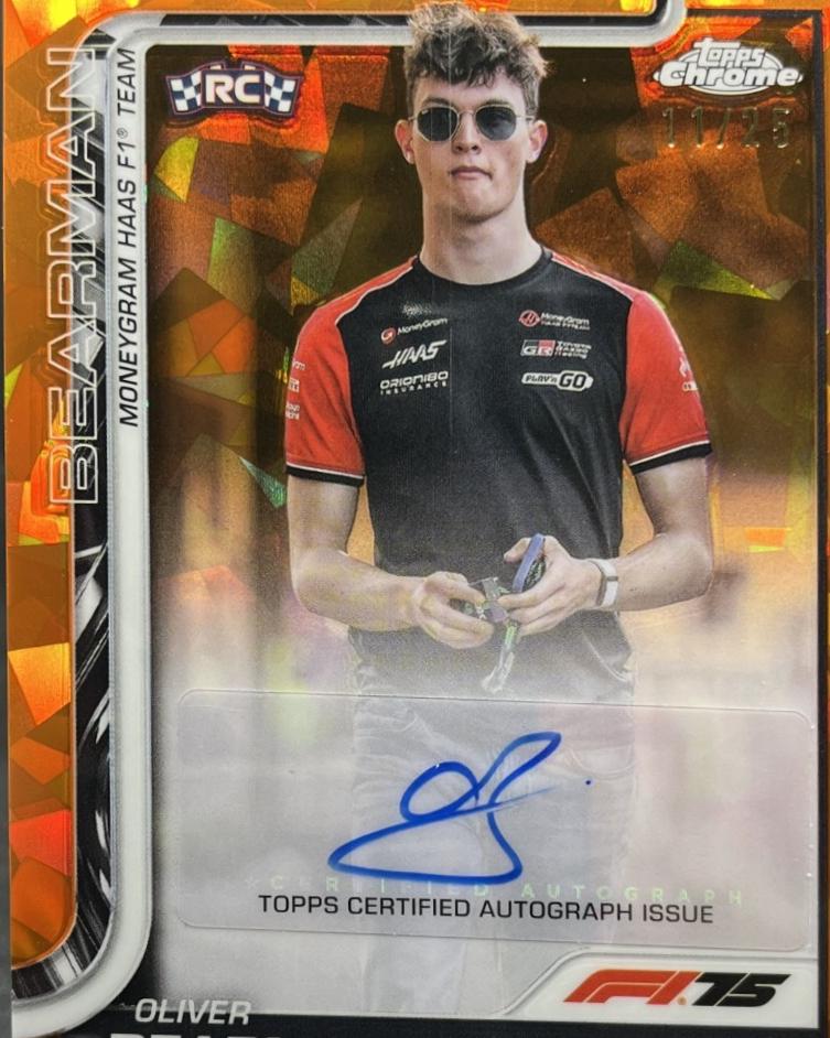 Oliver Bearman [Orange] #CAC-BEA
