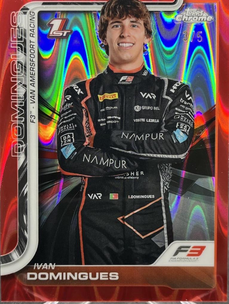 Ivan Domingues [Red RayWave Refractor] #60