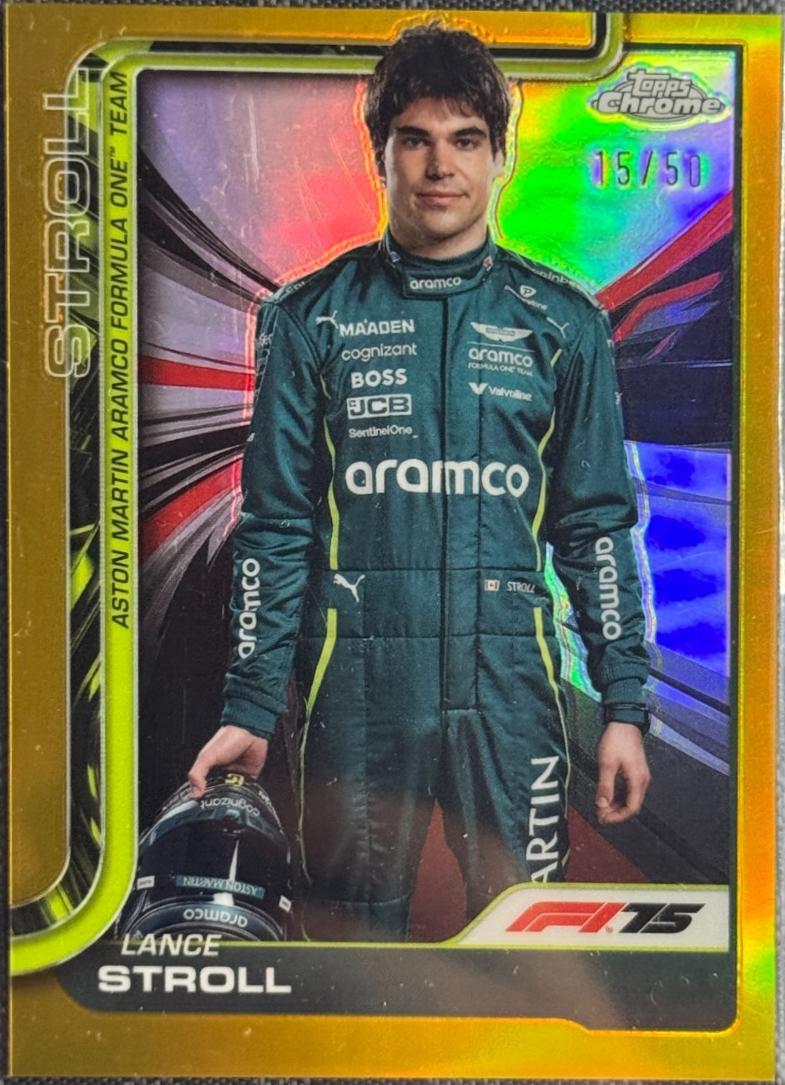 Lance Stroll [Gold Refractor] #10