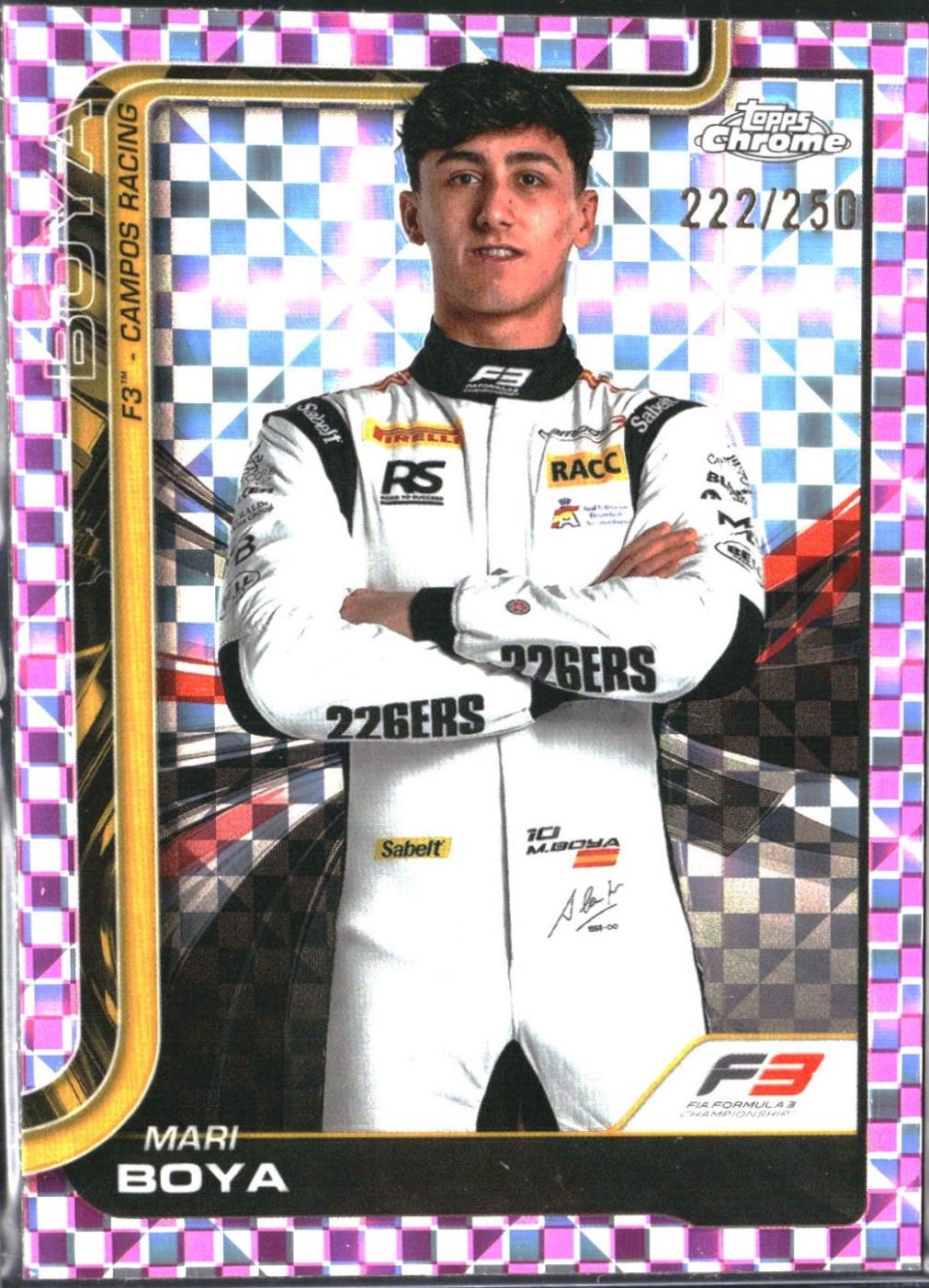 Mari Boya [Pink Checker Flag Refractor] #54