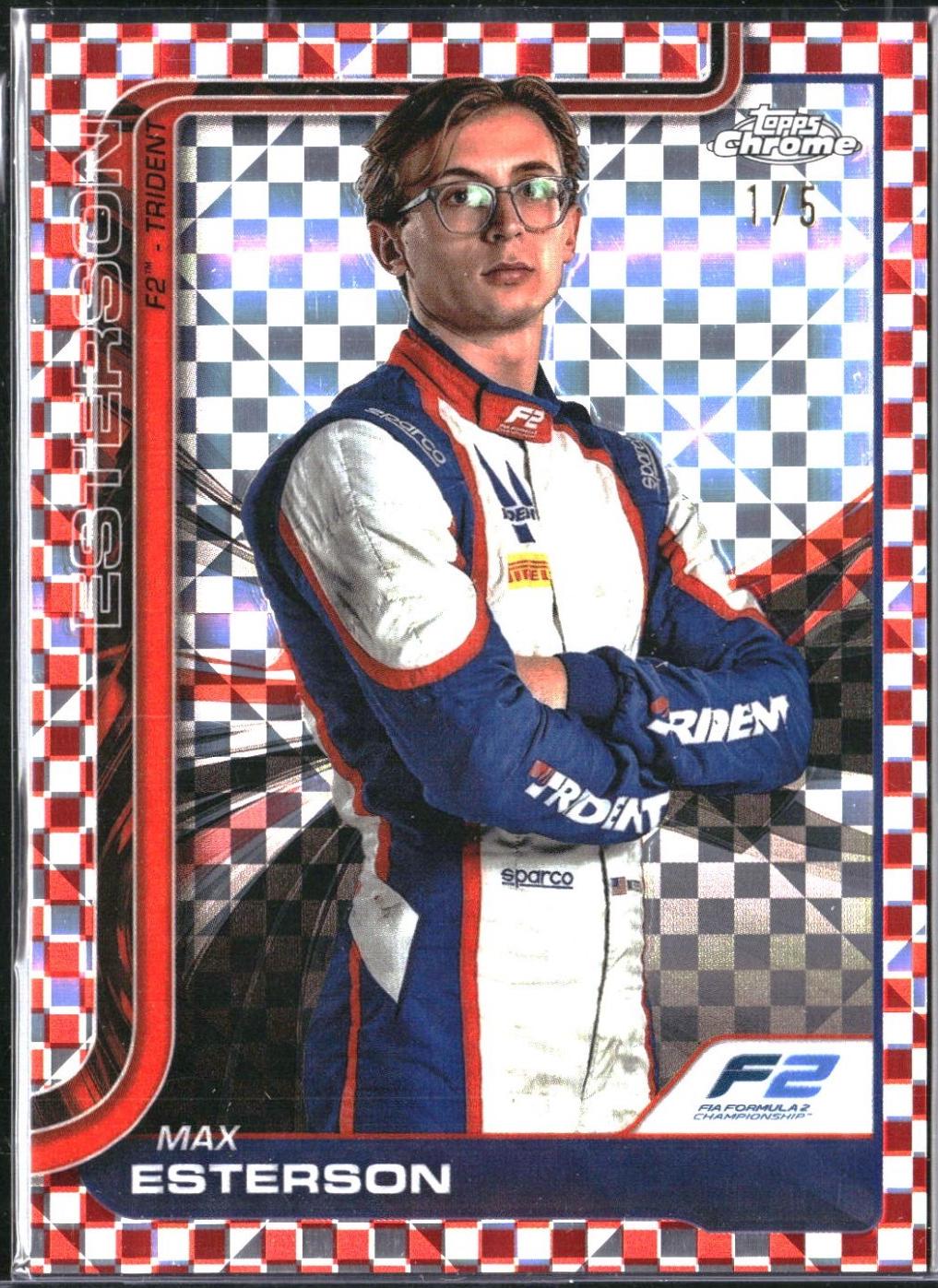 Max Esterson [Red Checker Flag Refractor] #39