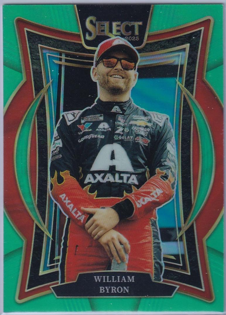 William Byron [Neon Green Prizm] #61