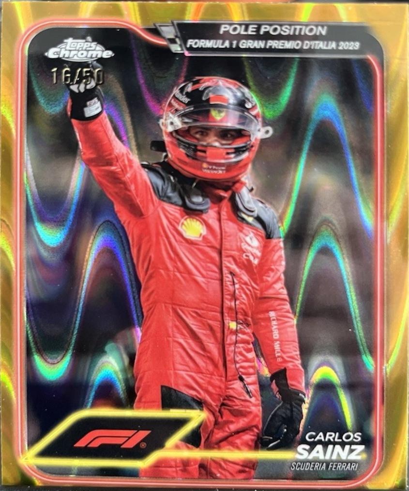 Carlos Sainz [Gold RayWave Refractor] #157