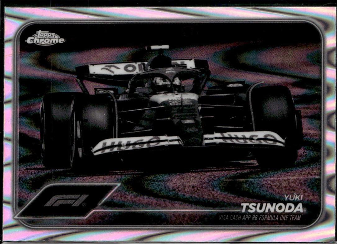 Yuki Tsunoda [Orange RayWave Refractor] #89