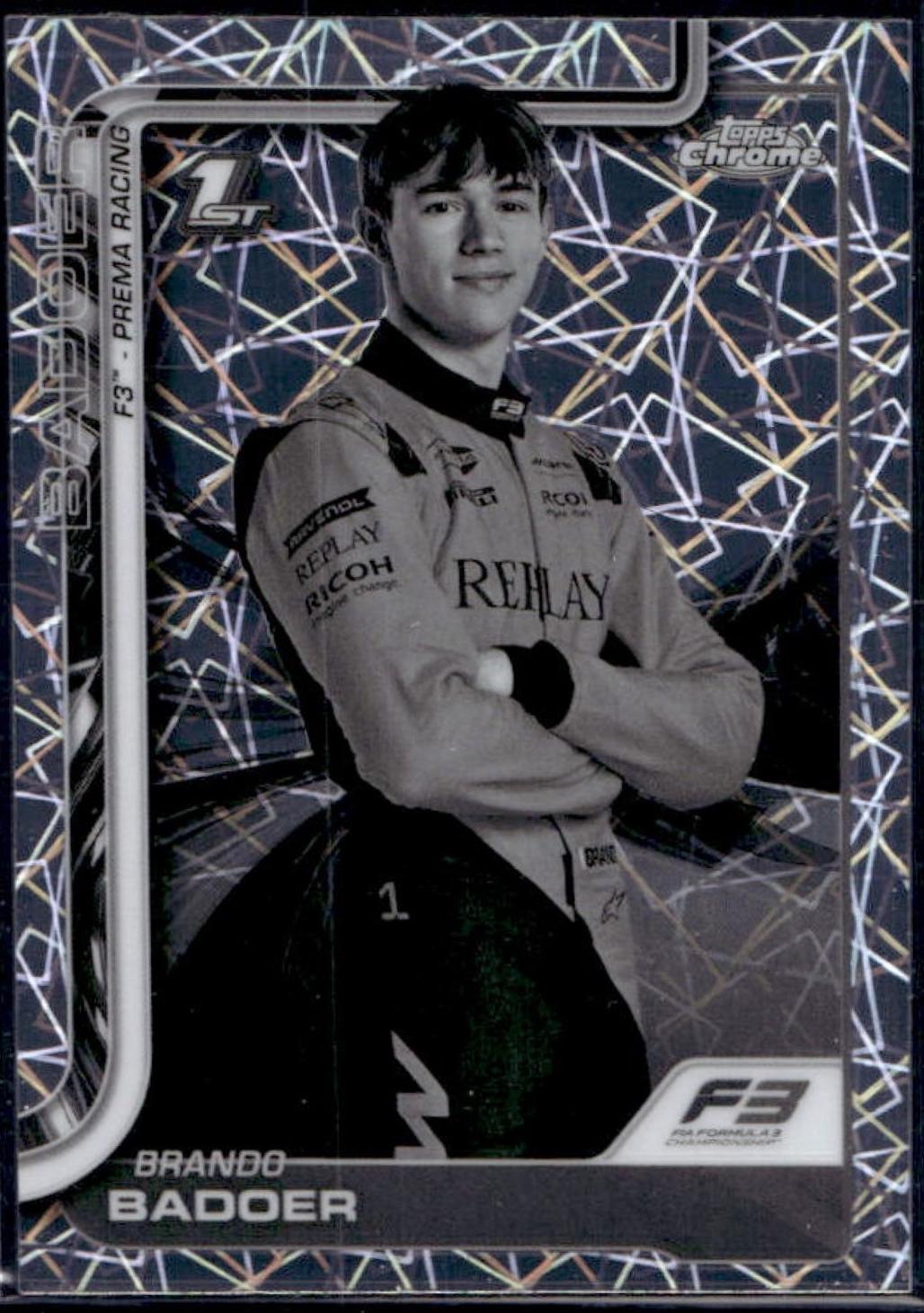 Brando Badoer [Black White Lazer Refractor] #44