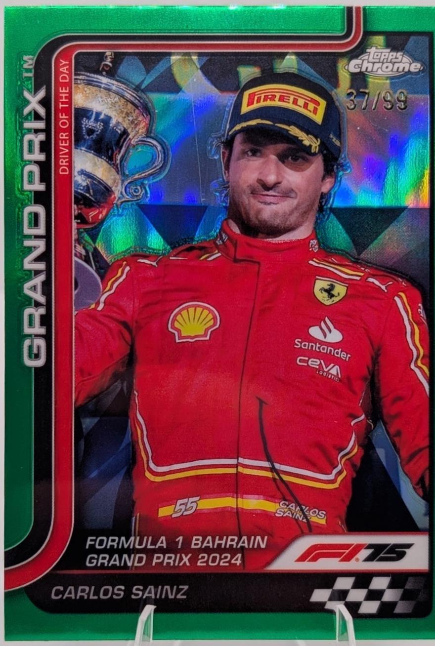 Carlos Sainz [Green Refractor] #122