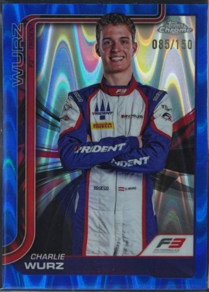 Charlie Wurz [Blue RayWave Refractor] #48