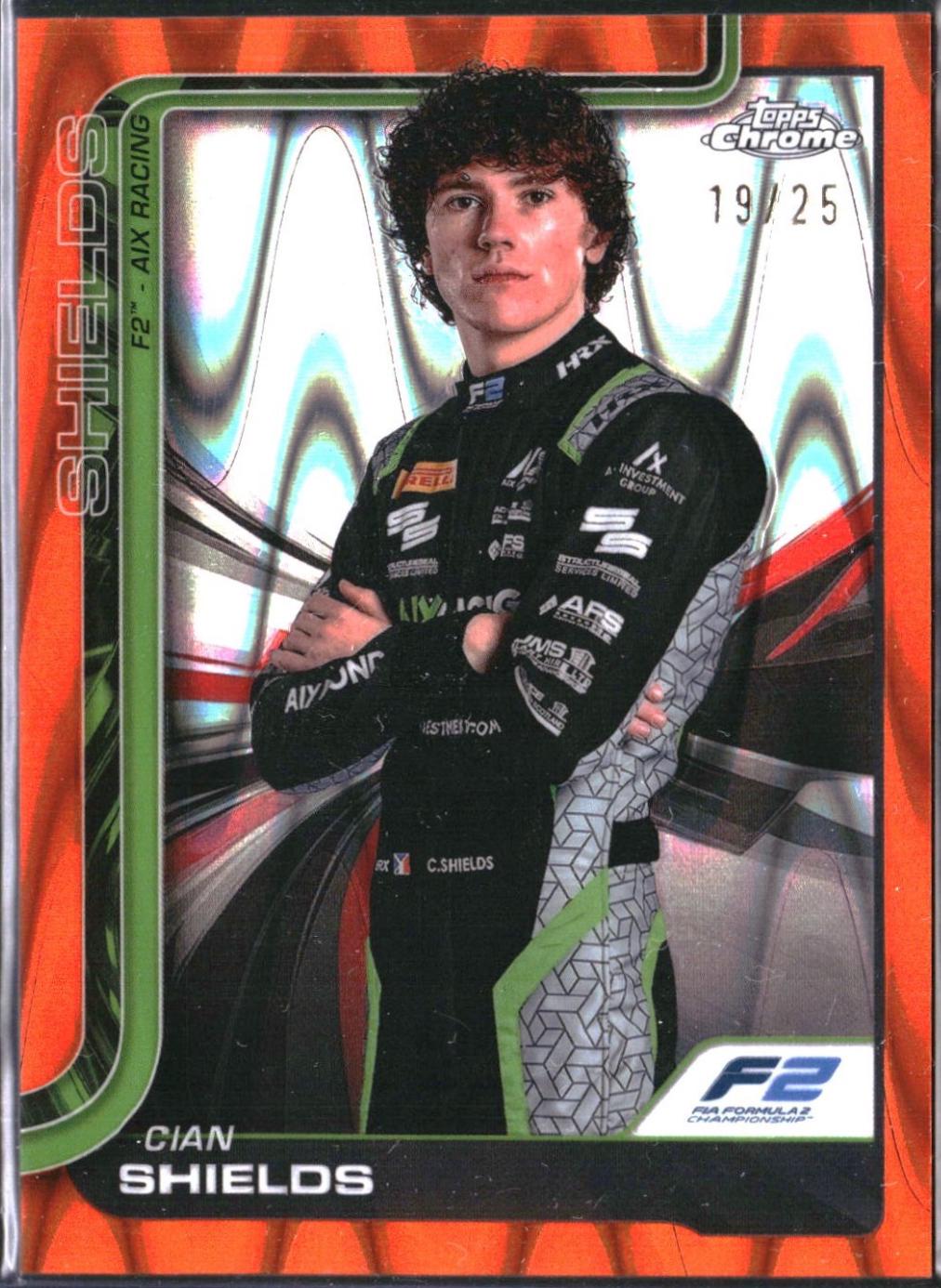 Cian Shields [Orange RayWave Refractor] #38