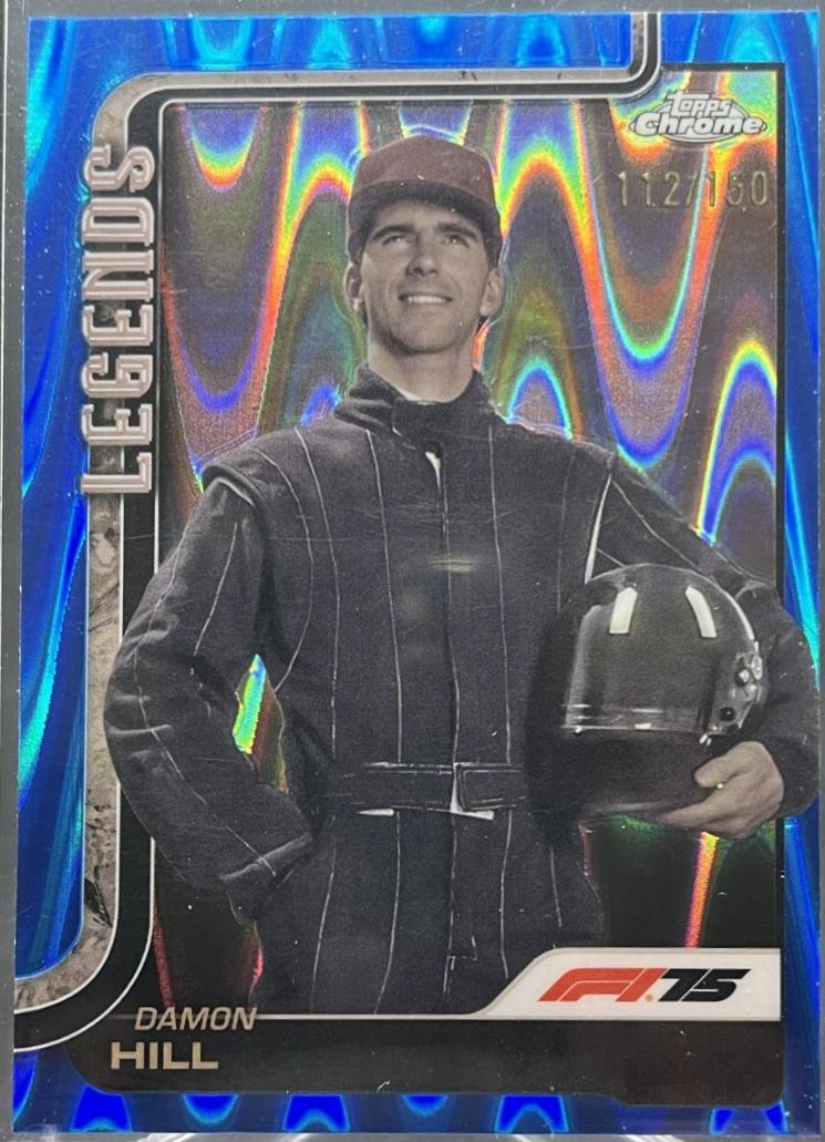 Damon Hill [Blue RayWave Refractor] #150