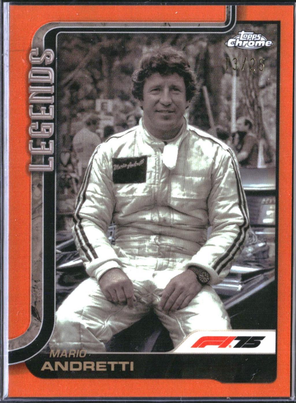 Mario Andretti [Orange Refractor] #161