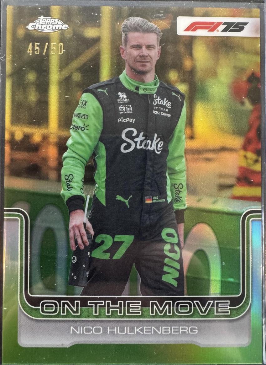 Nico Hulkenberg [Gold Refractor] #188