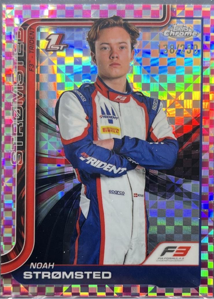 Noah Stromsted [Pink Checker Flag Refractor] #46