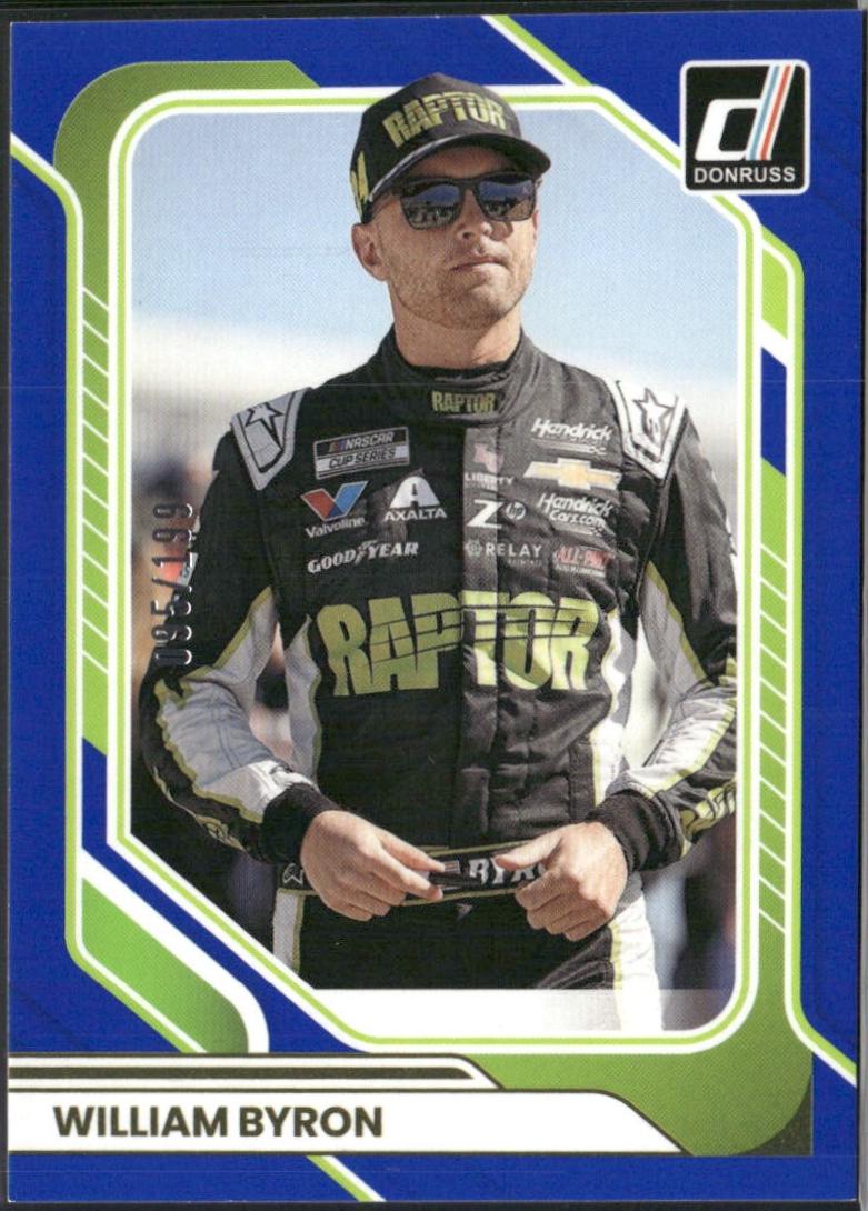 William Byron [Blue] #22