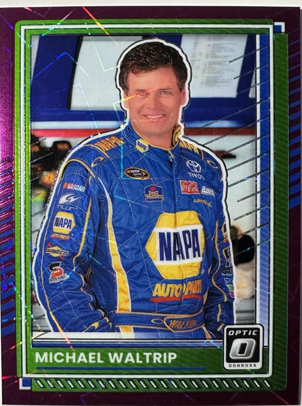 Michael Waltrip [Optic Purple Velocity] #46