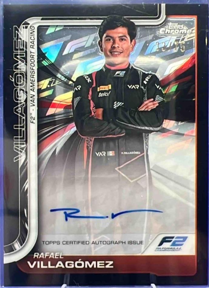 Rafael Villagomez [Black Refractor] #CAC-VIL