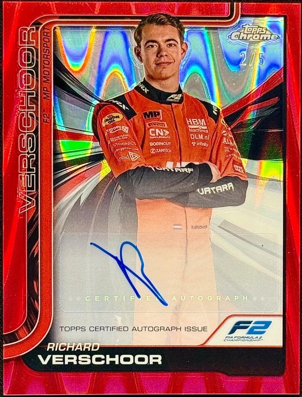 Richard Verschoor [Red RayWave Refractor] #CAC-VERS