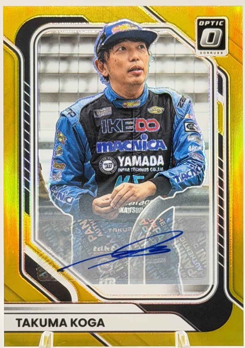 Takuma Koga [Gold Optic Signature] #80