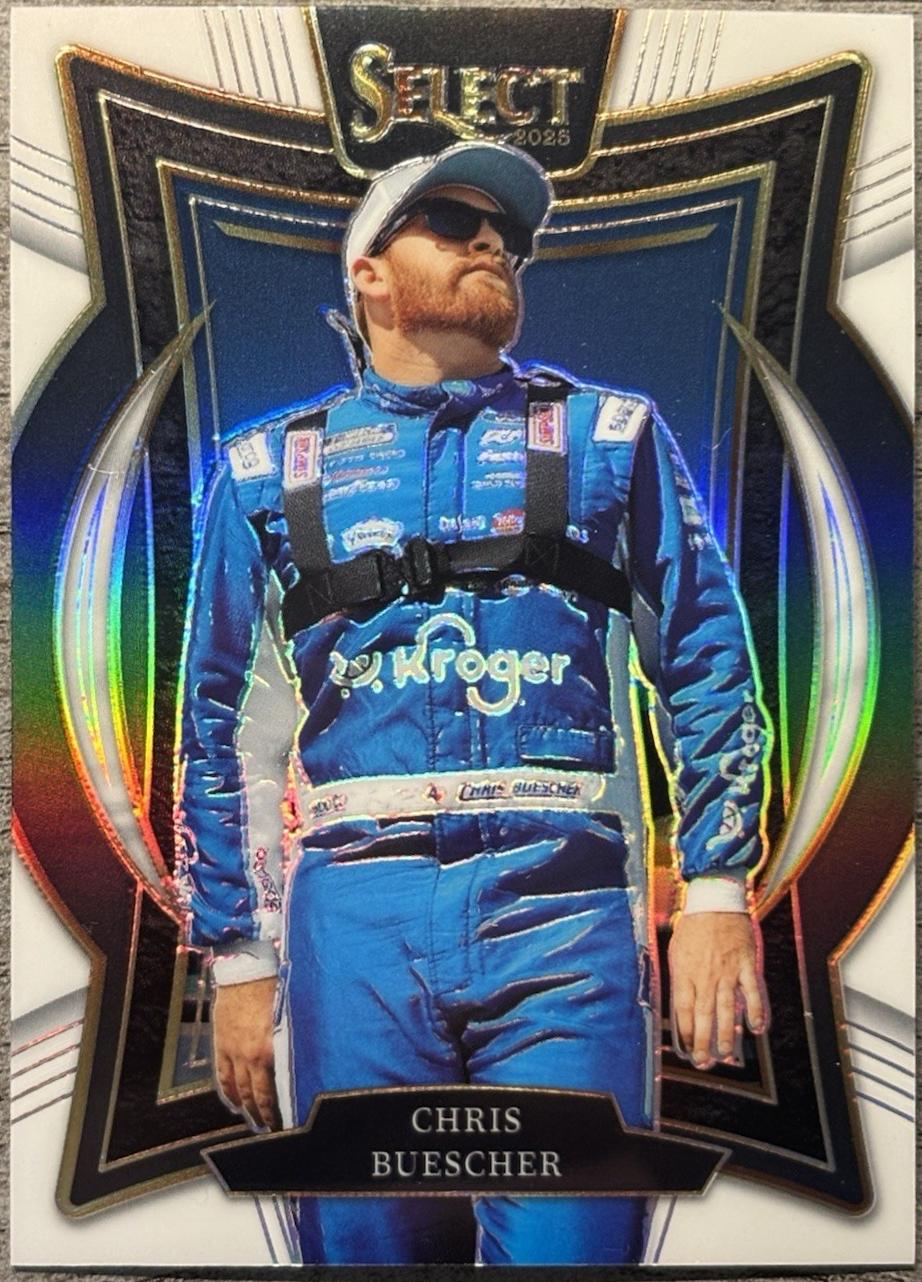 Chris Buescher [White Prizm] #76