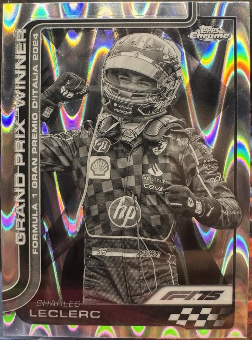 Charles Leclerc [Orange RayWave Refractor] #108