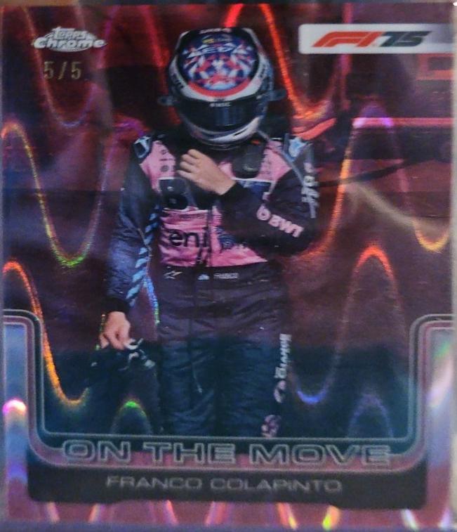 Franco Colapinto [Red RayWave Refractor] #187