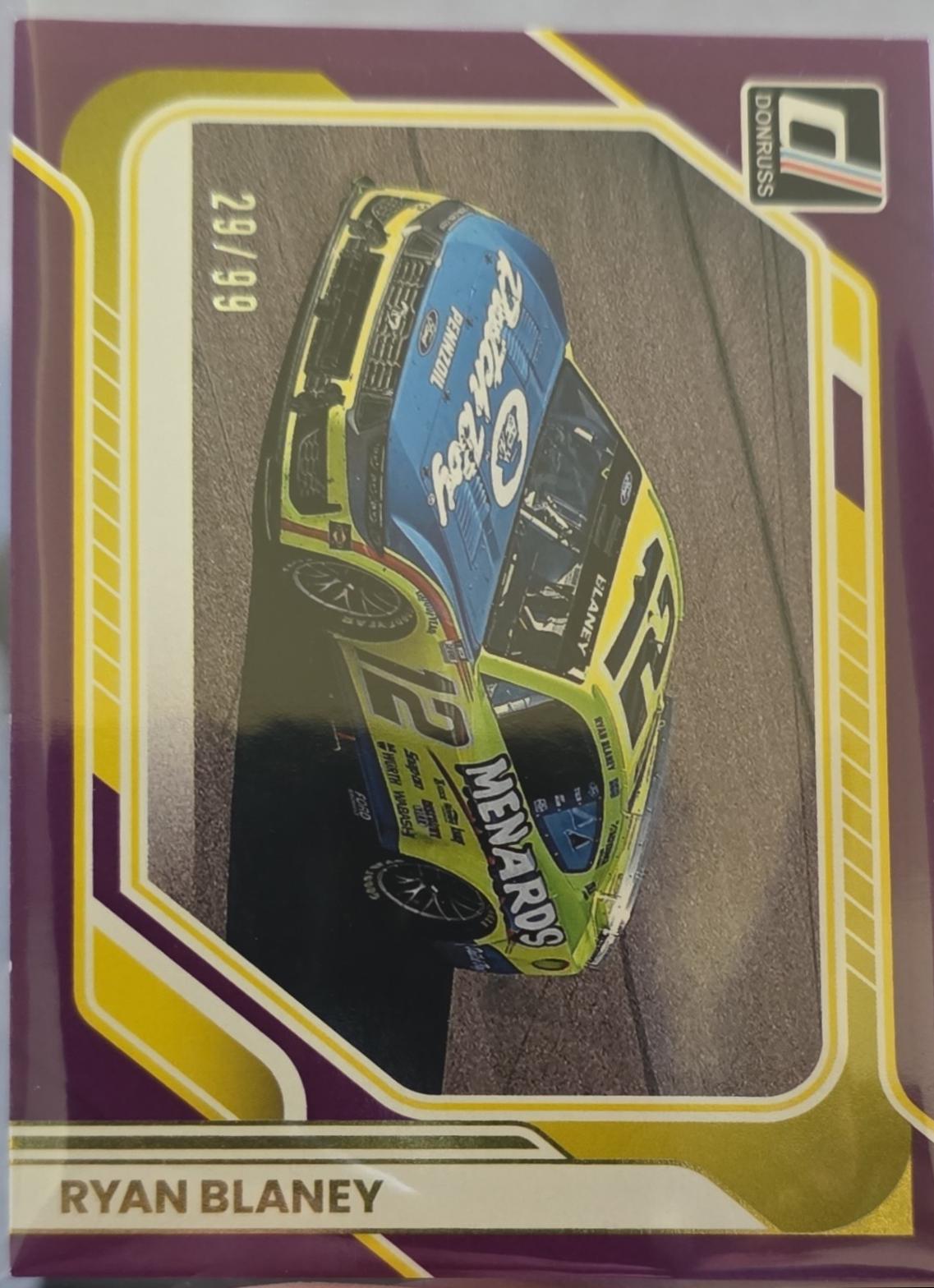 Ryan Blaney [Purple] #160