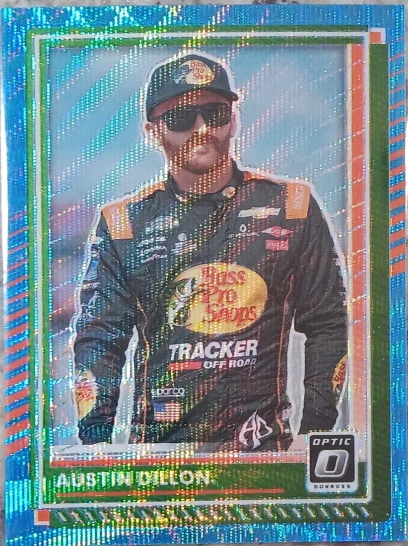 Austin Dillon [Optic Carolina Blue Wave] #52